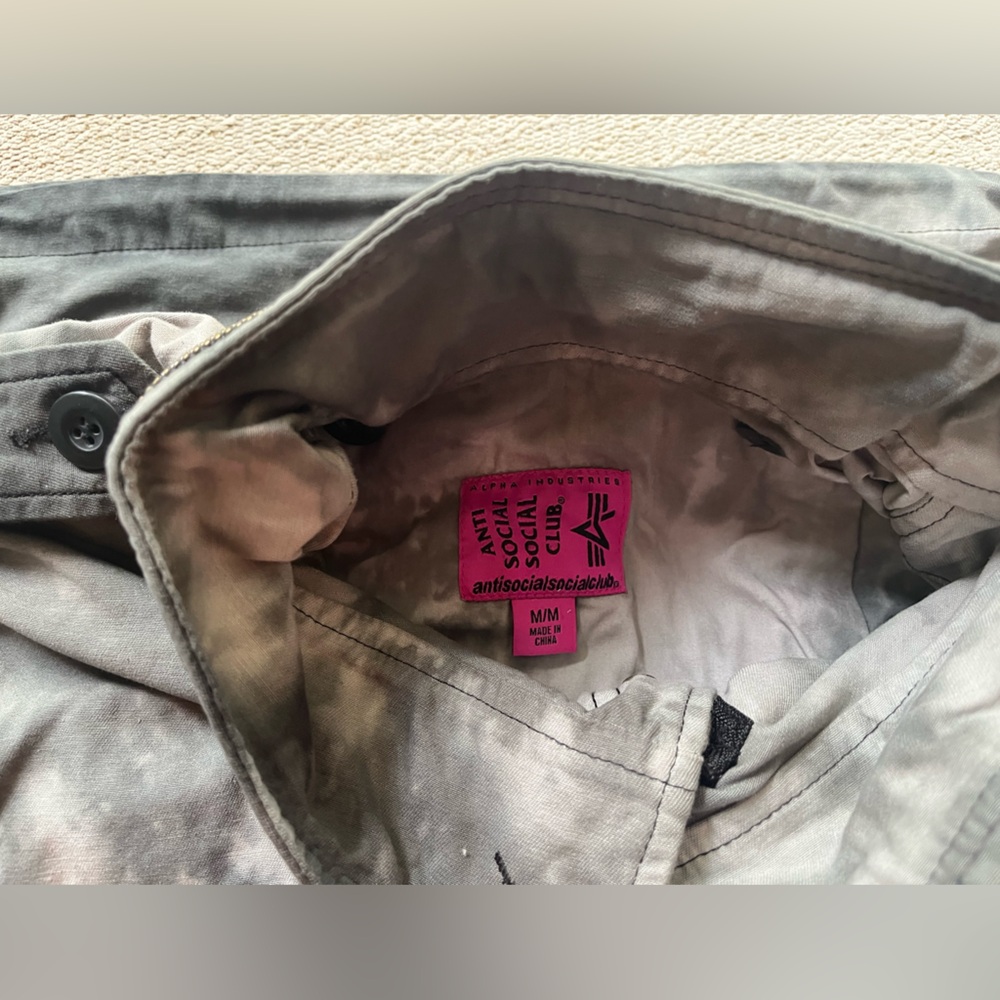 Anti Social Social Club Alpha Industries Jacket - Picture 4 of 4
